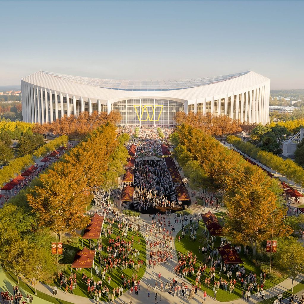 Washington Commanders and HKS Unveil Renderings of New World-Class Stadium